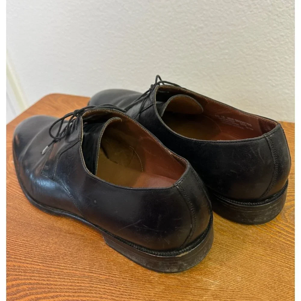Men's Bostonian Leather Dress Shoes Vero Cuoio From Italy Size 11W Sku 2711